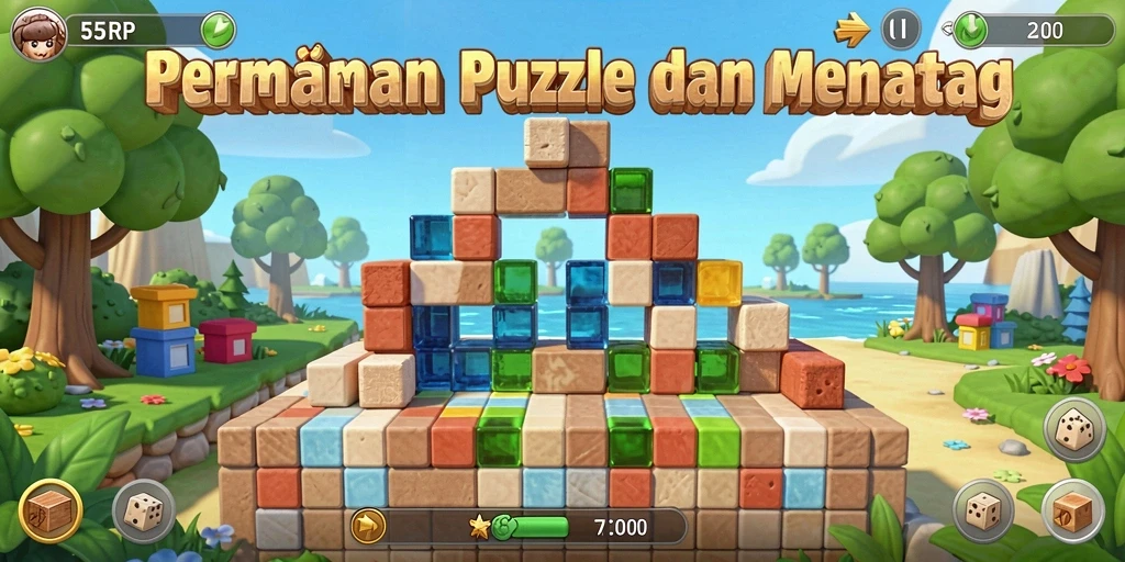 Gameplay menarik dari 55RP yang menantang keahlian berpikir Anda.