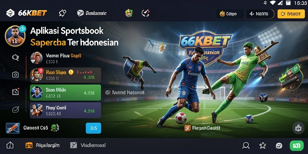 Tampilan menarik saat taruhan olahraga di 66KBET.