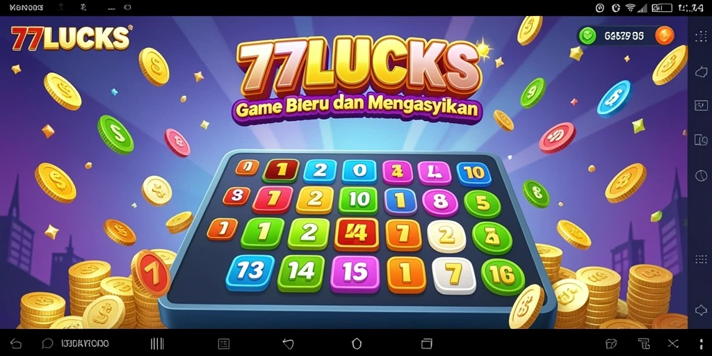 Tampilan menarik dan seru saat bermain Bingo di 77LUCKS.