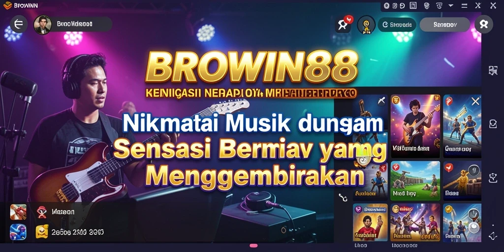 Tampilan gameplay interaktif BROWIN88 yang menyenangkan dan menarik.