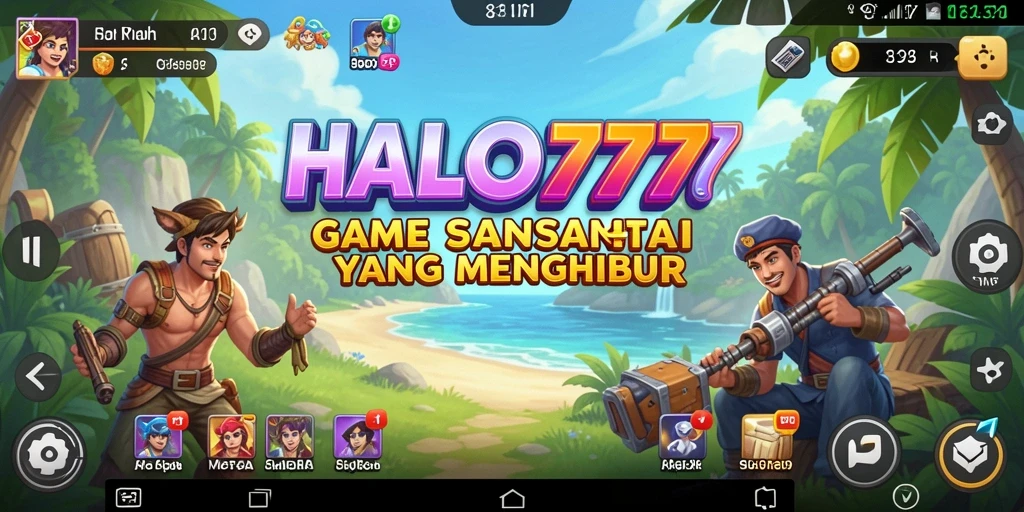 Screenshot HALO777 menampilkan aksi seru dan grafis yang memukau.