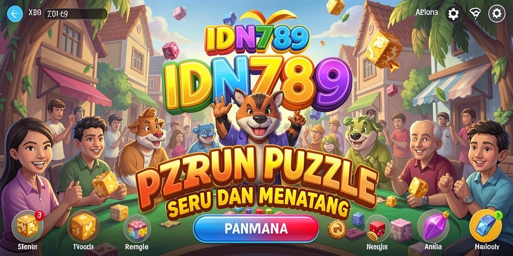 Tampilan gameplay seru dan menantang dari IDN789.