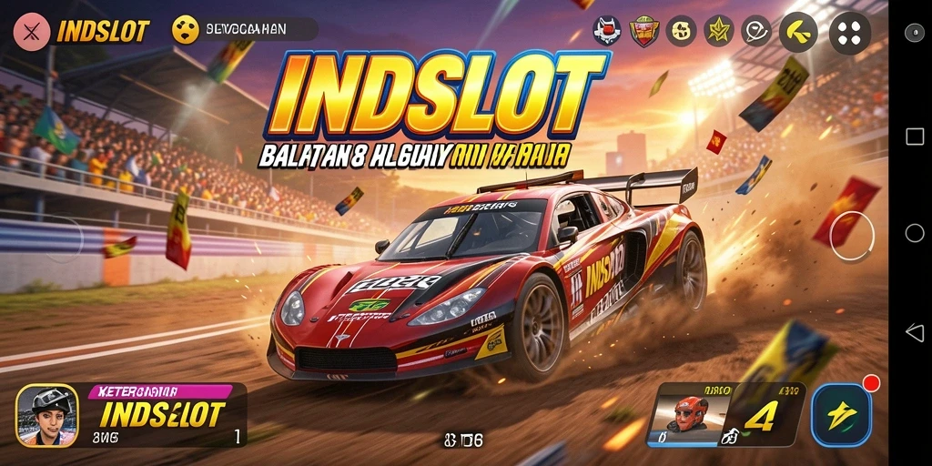 Tampilan gameplay INDSLOT yang menegangkan dan mengasyikkan.
