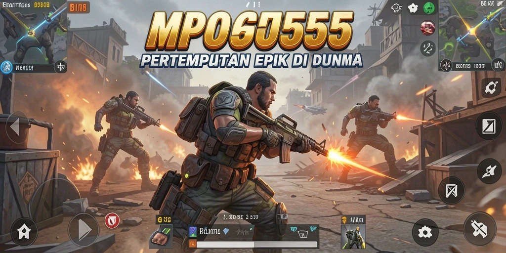 Menampilkan aksi intens pertempuran di medan perang MPO555.