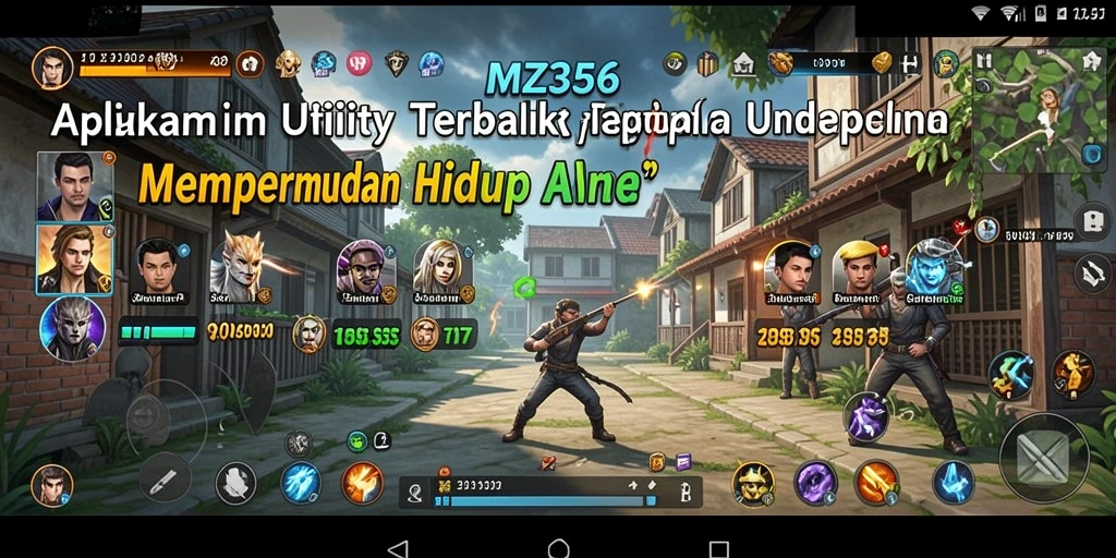 Tampilan aplikasi MZ356 yang memudahkan pengelolaan tugas.