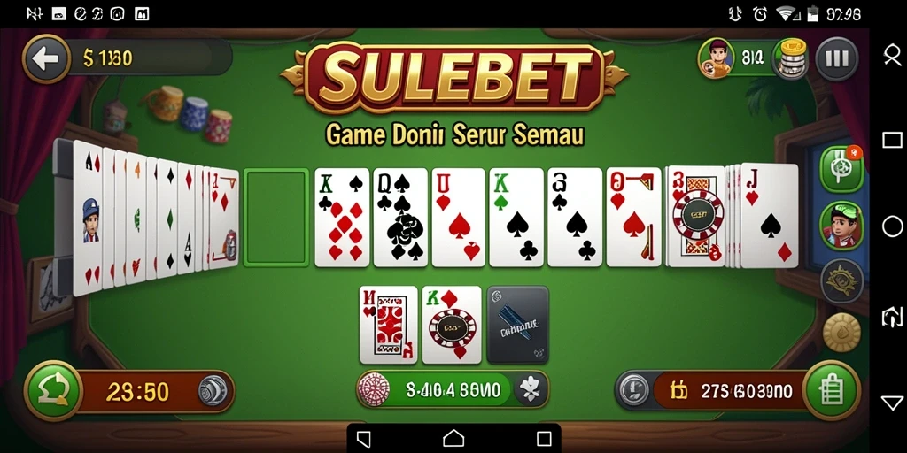 Screenshot menampilkan gameplay seru dalam SULEBET dengan teman-teman.