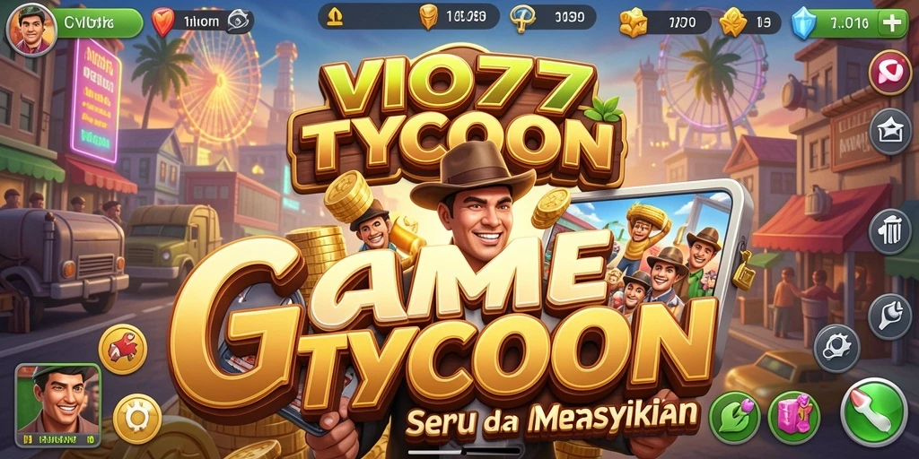 Tampilan gameplay VIO77 yang menarik dan penuh warna.